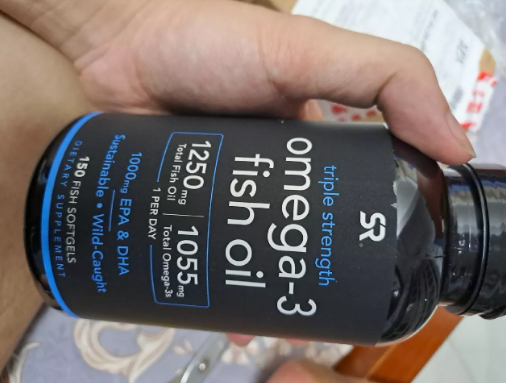 Viên Dầu Cá Mỹ SR Triple Strength Omega-3 Fish Oil - Hỗ Trợ Trí Nhớ, Tăng Cường Miễn Dịch, Dễ Uống, 150 Viên