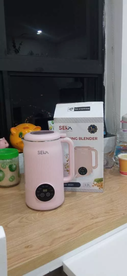 Máy làm sữa hạt 8 chức năng Seka SK320 - Xay nấu đa năng, công suất 800W, thiết kế sang trọng, phù hợp mọi không gian nhà bếp.