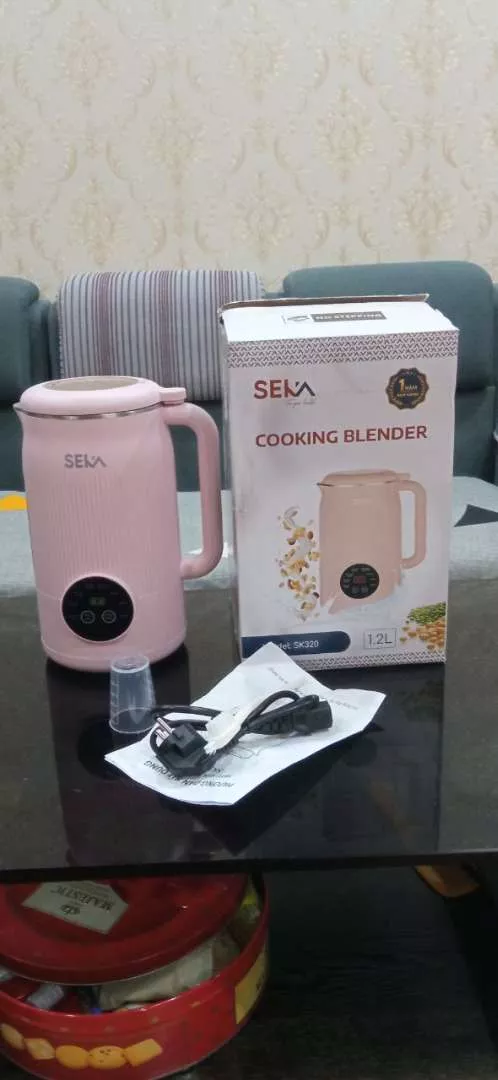 Máy làm sữa hạt 8 chức năng Seka SK320 - Xay nấu đa năng, công suất 800W, thiết kế sang trọng, phù hợp mọi không gian nhà bếp.