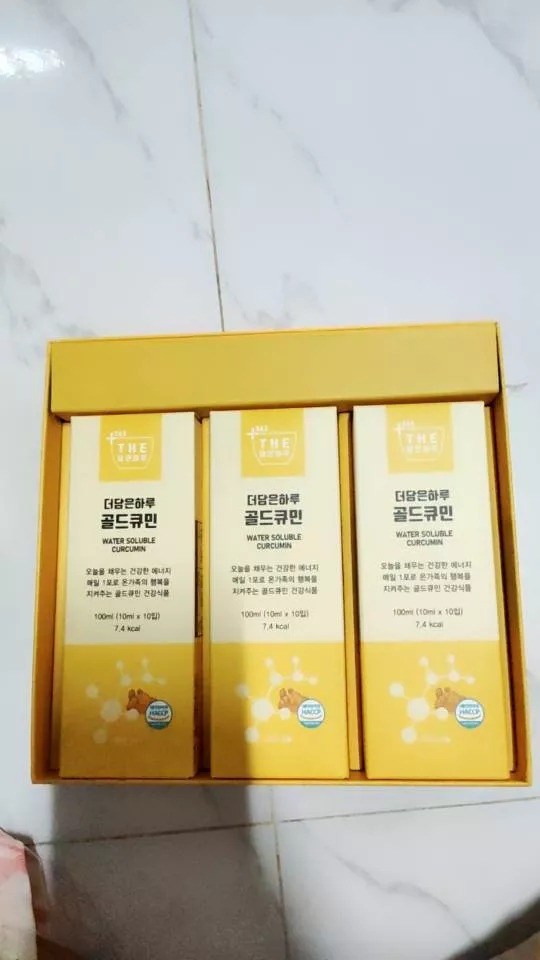 Tinh Chất Nghệ Nước Water Soluble Curcumin 365 - Hỗ Trợ Tăng Cường Miễn Dịch, Cải Thiện Tiêu Hóa và Làm Đẹp Da - Hộp 30 Gói