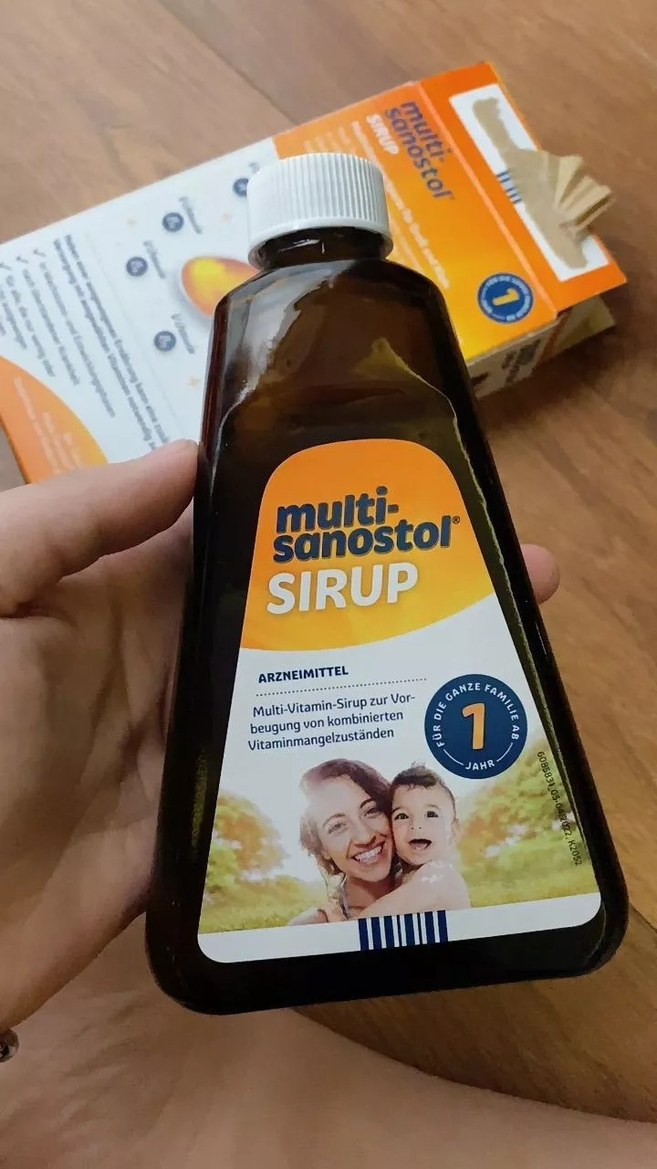 Siro Vitamin Tổng Hợp Sanostol 230ml - Bổ Sung Dinh Dưỡng Cho Trẻ Từ 1 - 3 Tuổi, Tăng Cường Đề Kháng và Hỗ Trợ Tiêu Hóa