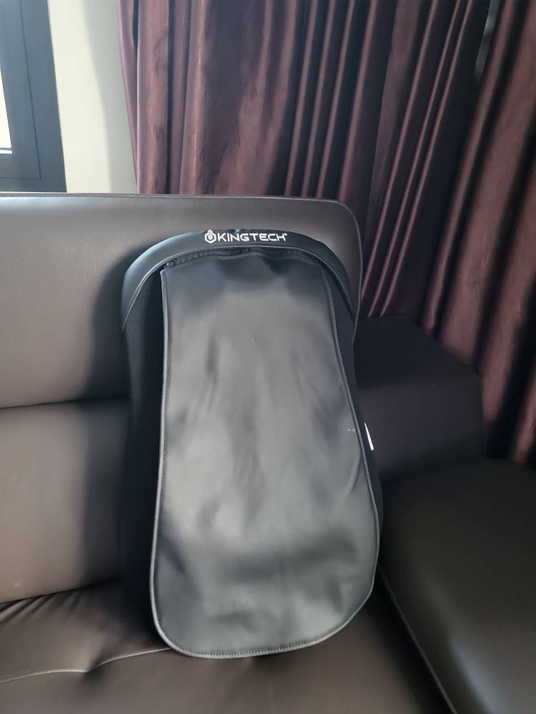 Đệm Massage Lưng Kingtech KC-300 - 12 Đầu Massage Shiatsu Có Hẹn Giờ, Nhiệt Hồng Ngoại, Thiết Kế Hiện Đại, Thoáng Khí