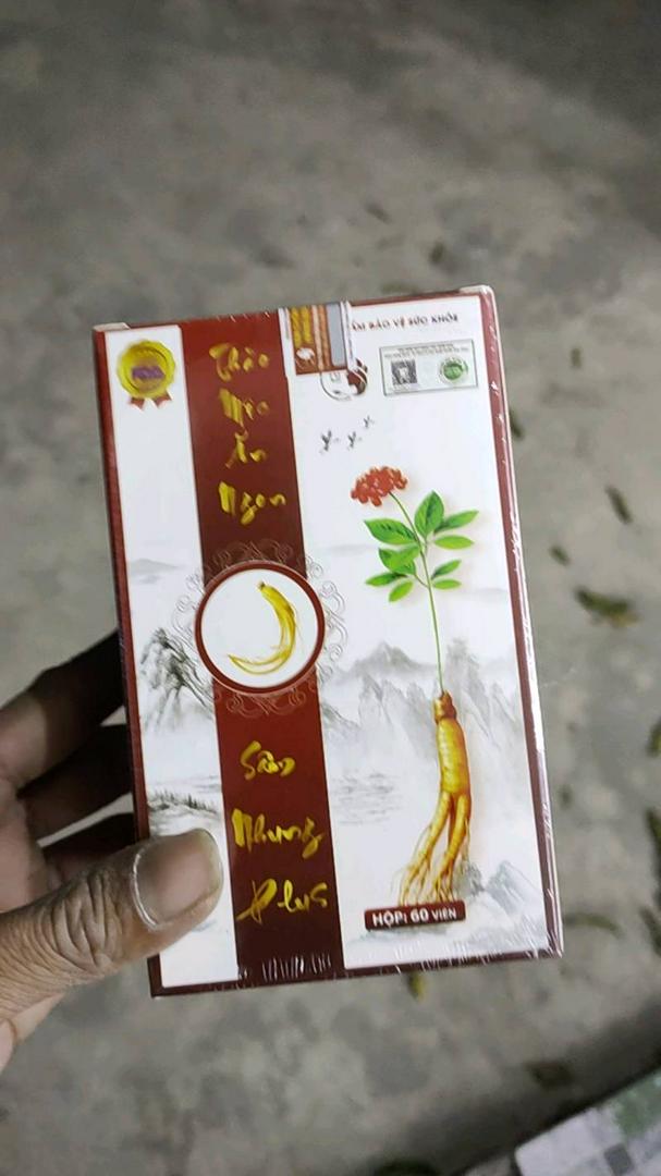 Viên Uống Thảo Mộc Tăng Cân Sâm Nhung Plus - Hỗ Trợ Ngủ Ngon, Tăng Cường Sức Khỏe, An Toàn Từ Thiên Nhiên - 60 Viên