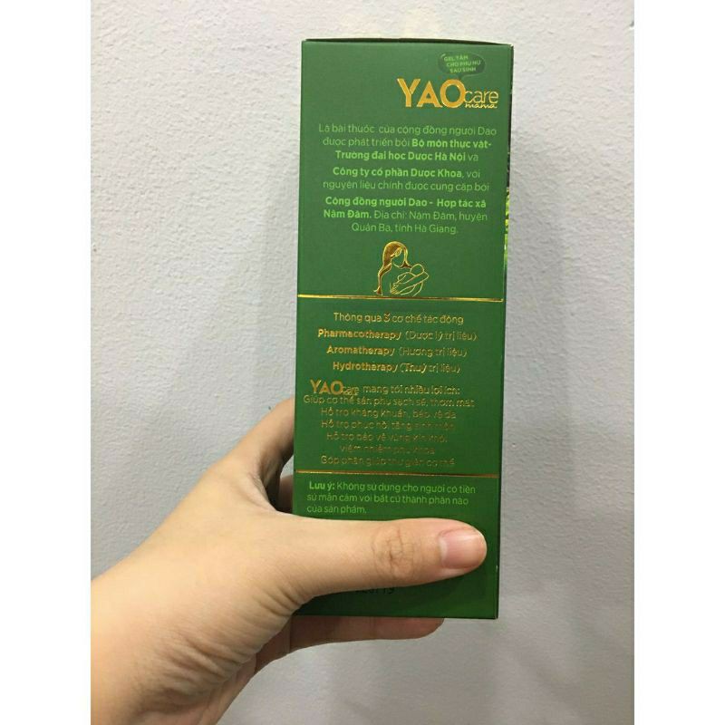 Gel tắm gội thảo mộc tự nhiên Yaocare Mama Gel 250ml cho mẹ sau sinh - Chăm sóc và phục hồi da an toàn, thư giãn, 100% thảo mộc tự nhiên