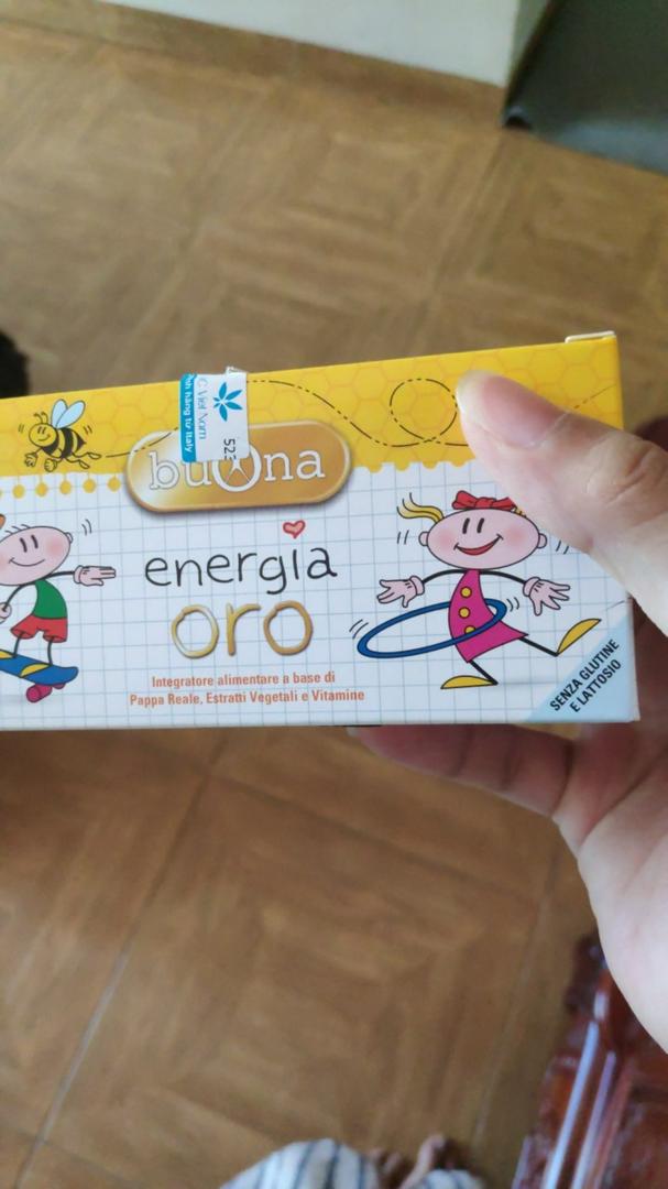 Siro ăn ngon Buona Energia Oro cho trẻ biếng ăn - Tăng cường sức khỏe và cảm giác thèm ăn, hỗ trợ tiêu hóa hiệu quả, hộp 10 lọ x 10ml