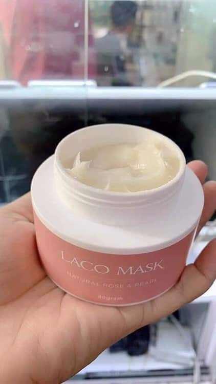 Mặt Nạ Sinh Học Laco Nature Rose & Pearl Dưỡng Ẩm, Làm Trắng Da Từ Thiên Nhiên - Mặt Nạ Chăm Sóc Da Chính Hãng
