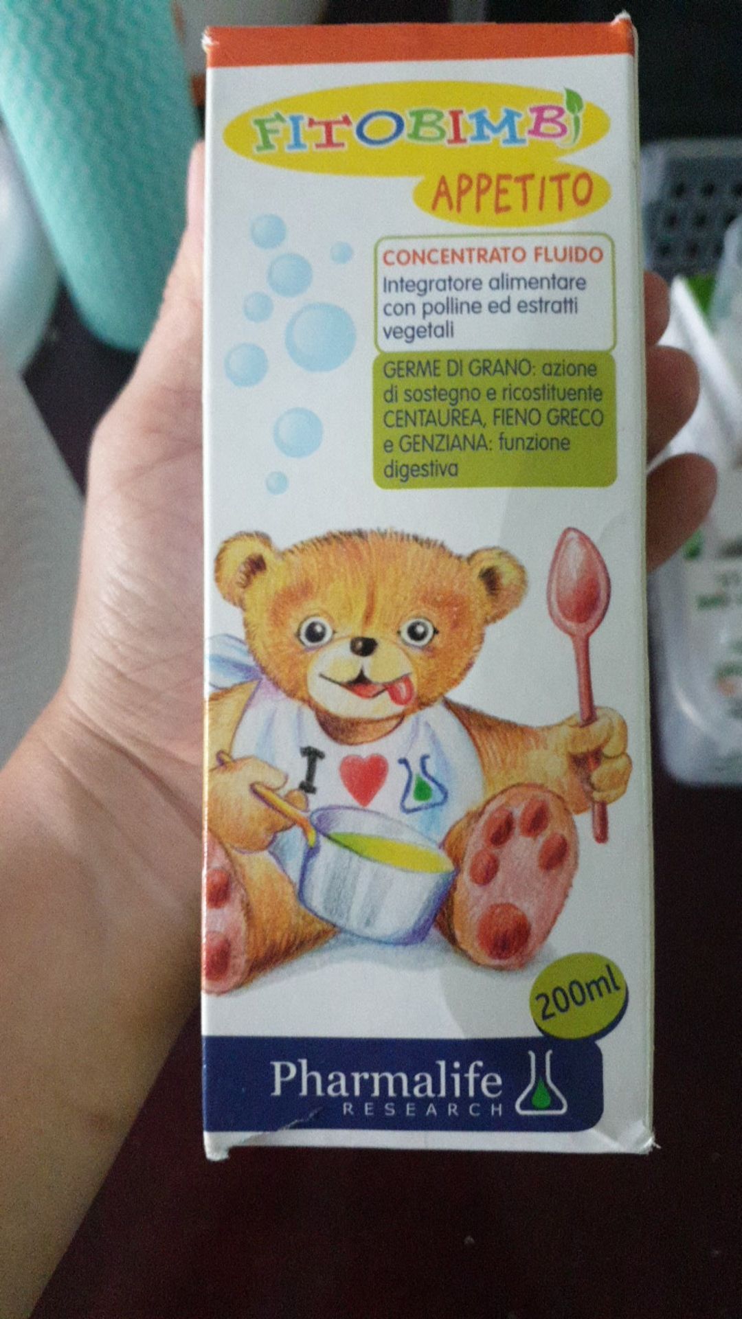 Siro Fitobimbi Appetito 200ml - Giúp Trẻ Ăn Ngon và Tăng Cường Hấp Thu Dinh Dưỡng - Hỗ Trợ Chức Năng Tiêu Hóa
