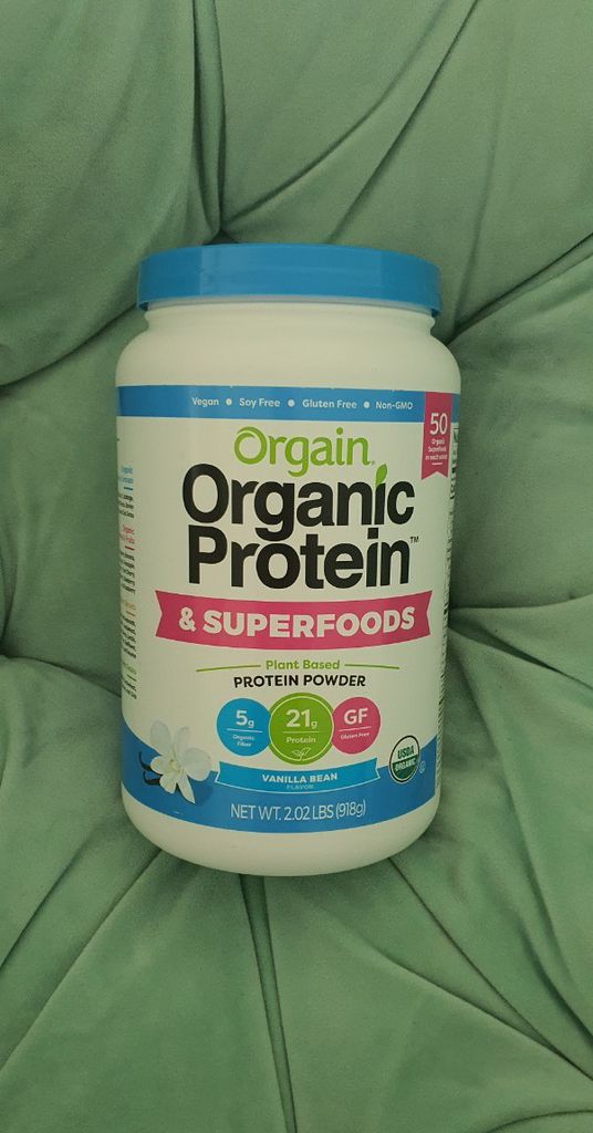 Bột Protein Hữu Cơ Orgain Organic Protein & Superfoods Vani 2.7LB - Dinh Dưỡng Hỗ Trợ Tăng Cơ và Tăng Cân, Hương Vị Ngon, Chất Lượng Cao
