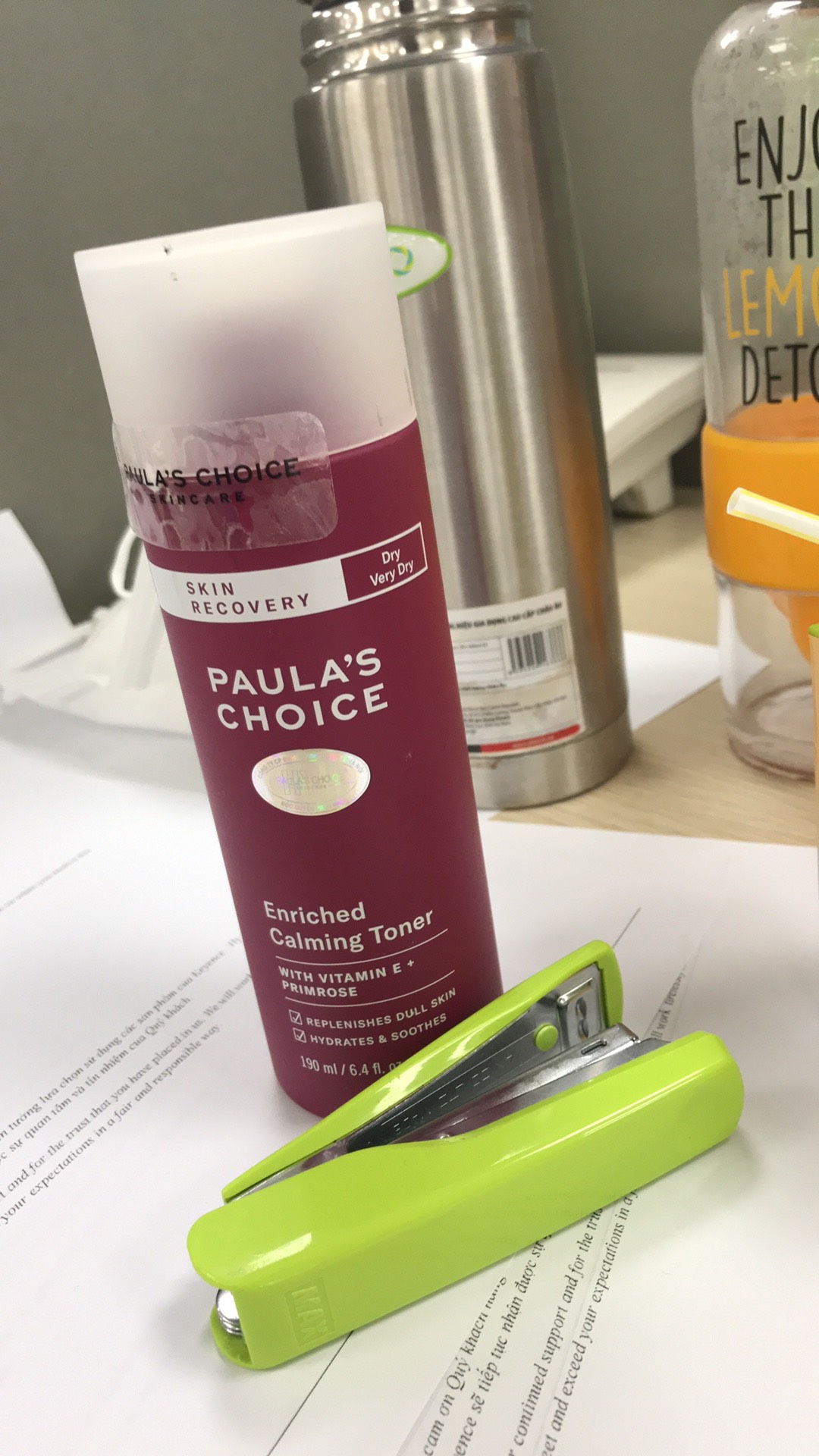 Nước Cân Bằng Da Paula's Choice Skin Recovery Enriched Calming Toner - Dưỡng Ẩm và Làm Dịu Da Khô, Chuyên Dụng Cho Da Nhạy Cảm
