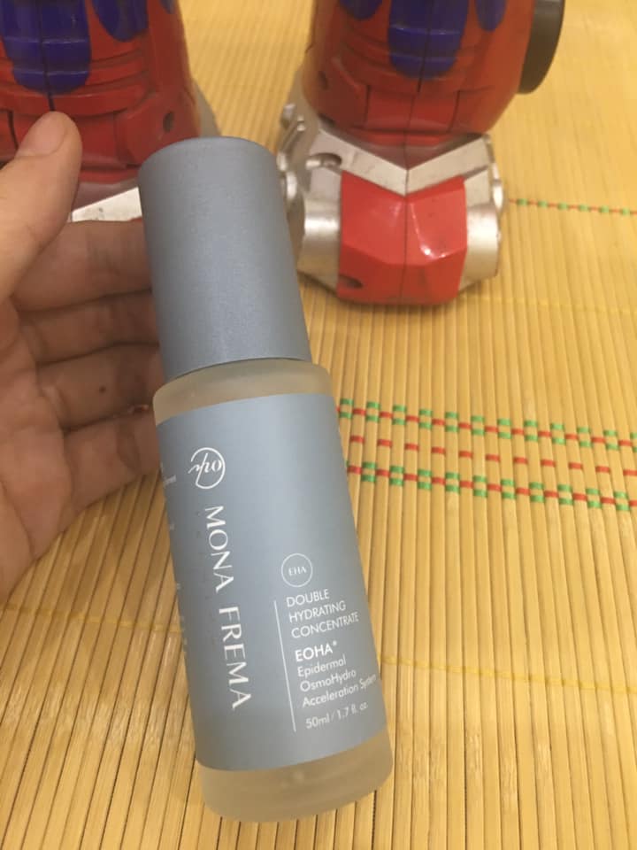 Serum Dưỡng Ẩm Cấp Nước Mona Frema Double Hydrating Concentrate 50ml - Giúp Căng Bóng Da với 2 Loại Hyaluronic Acid