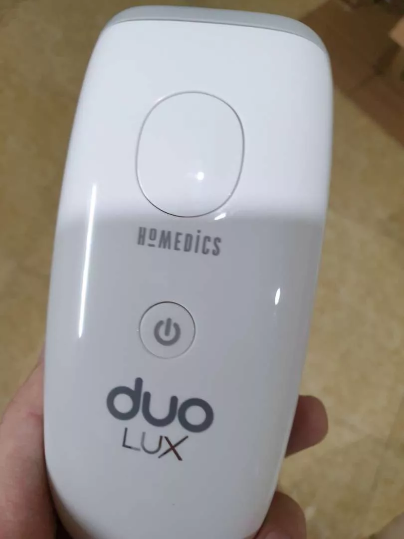 Máy Triệt Lông HoMedics Duo Lux IPL-HH390 - Công Nghệ IPL & AFT, Cảm Biến Màu Da, Hiệu Quả Tại Nhà, Bảo Hành 2 Năm