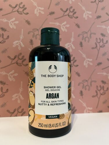 Sữa Tắm The Body Shop Argan Shower Gel 250ml - Dưỡng Ẩm Da, Hương Thơm Ấm Áp, Giúp Làm Sạch và Mềm Mại Da