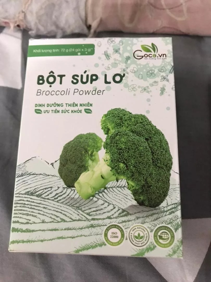 Bột Súp Lơ Goce Nguyên Chất Sấy Lạnh - Bổ Sung Vitamin C Tăng Cường Miễn Dịch và Giảm Cân, Đóng Gói Tiện Dụng 72g