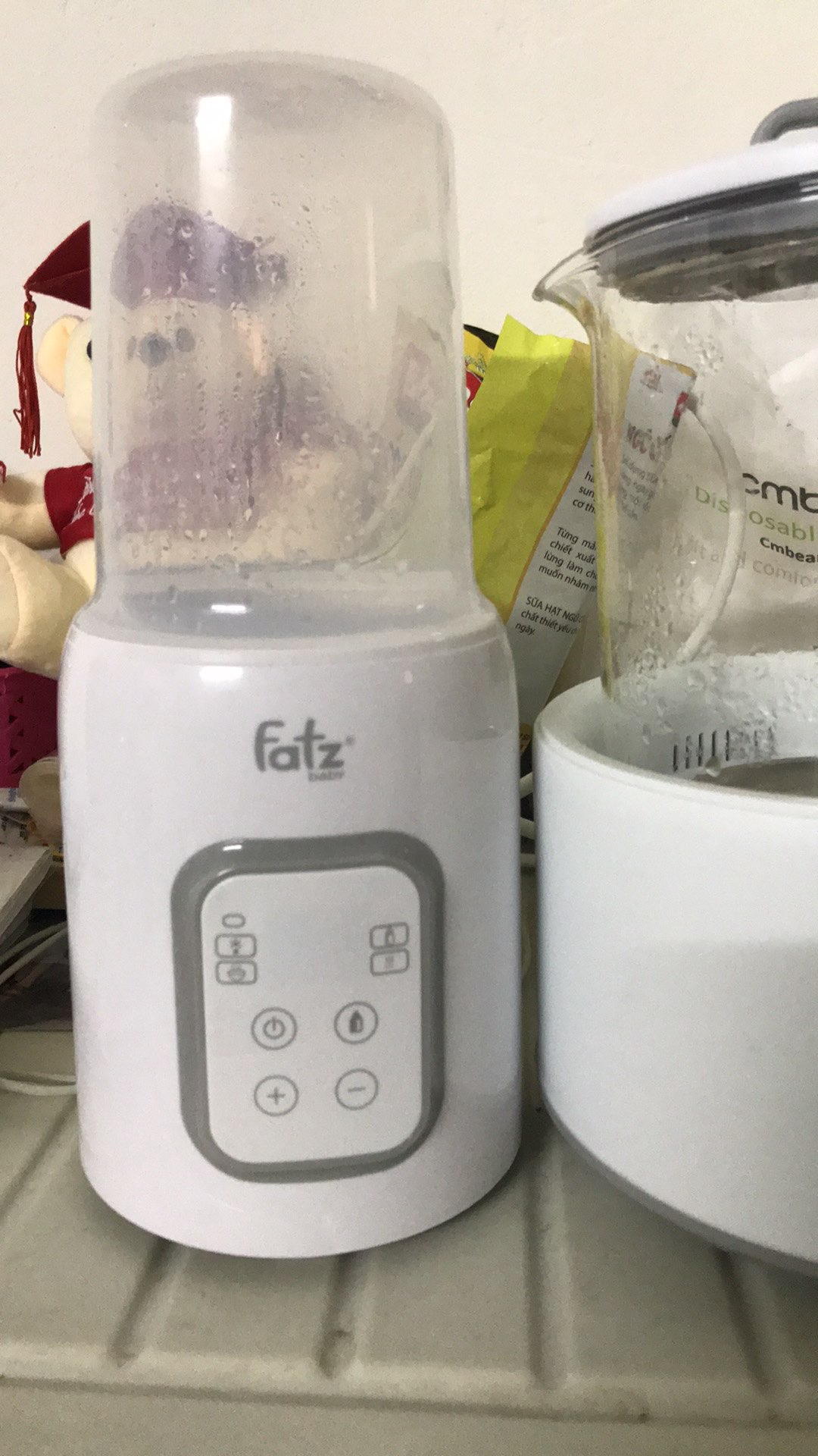 Máy Hâm Sữa và Tiệt Trùng Điện Tử Fatzbaby Mono 7 FB3010TN - 4 Trong 1, An Toàn, Tiện Lợi Cho Mẹ Và Bé