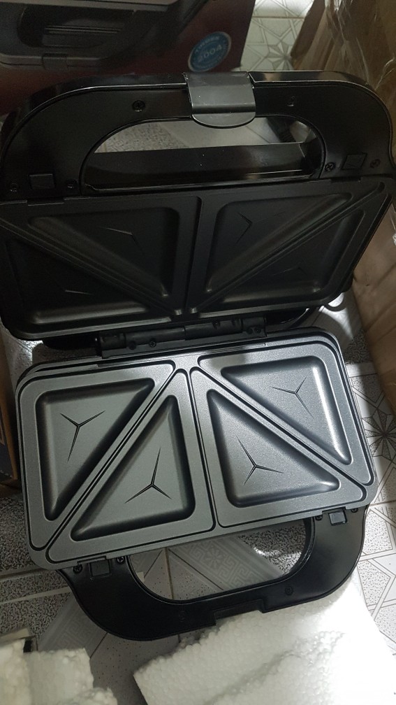 Kẹp Nướng Sandwich 3 Trong 1 Tiross TS9655 - Công Suất 900W, Nướng Bánh Waffle, Sandwich, Thịt - Thiết Kế Hiện Đại, An Toàn, Dễ Dàng Sử Dụng