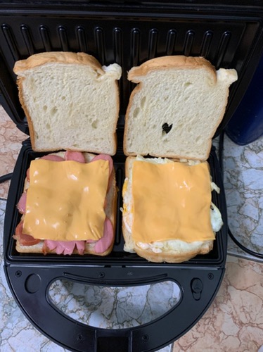 Máy Nướng Kẹp Bánh Tiross TS-513 Đen - 3 Chức Năng Nướng Sandwich, Waffle, Pate - Dễ Sử Dụng, Chống Dính, Công Suất 750W