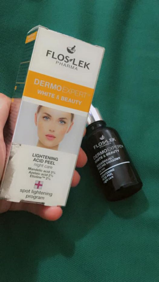 (Hàng nhập khẩu) Tinh chất Peel tái tạo da Floslek Lightening Acid Peel Night Care