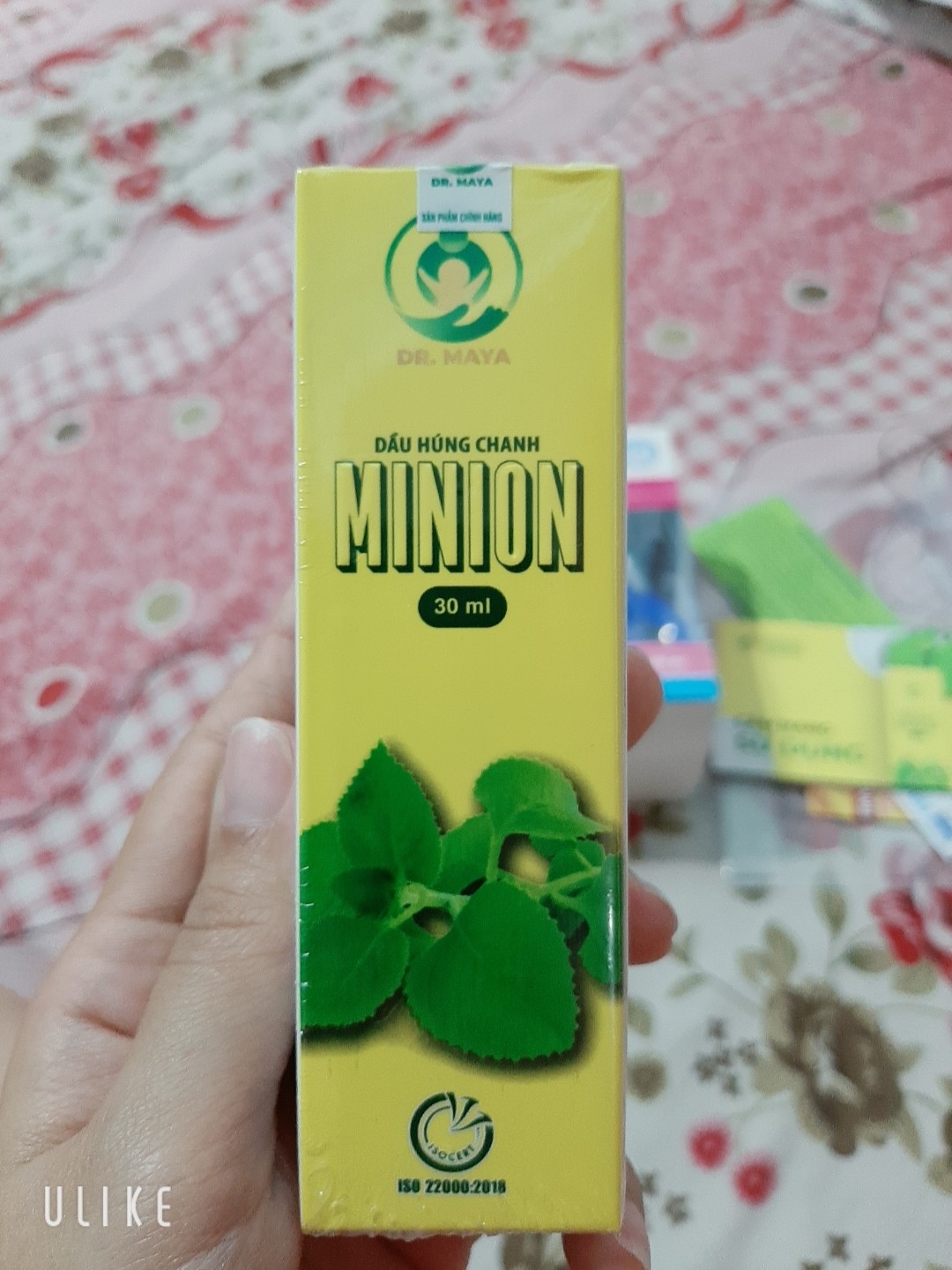 Dầu Húng Chanh Minion - Hỗ Trợ Tăng Cường Sức Đề Kháng Cho Trẻ Em và Người Lớn - Tinh Dầu Thiên Nhiên Giúp Phục Hồi Sức Khỏe