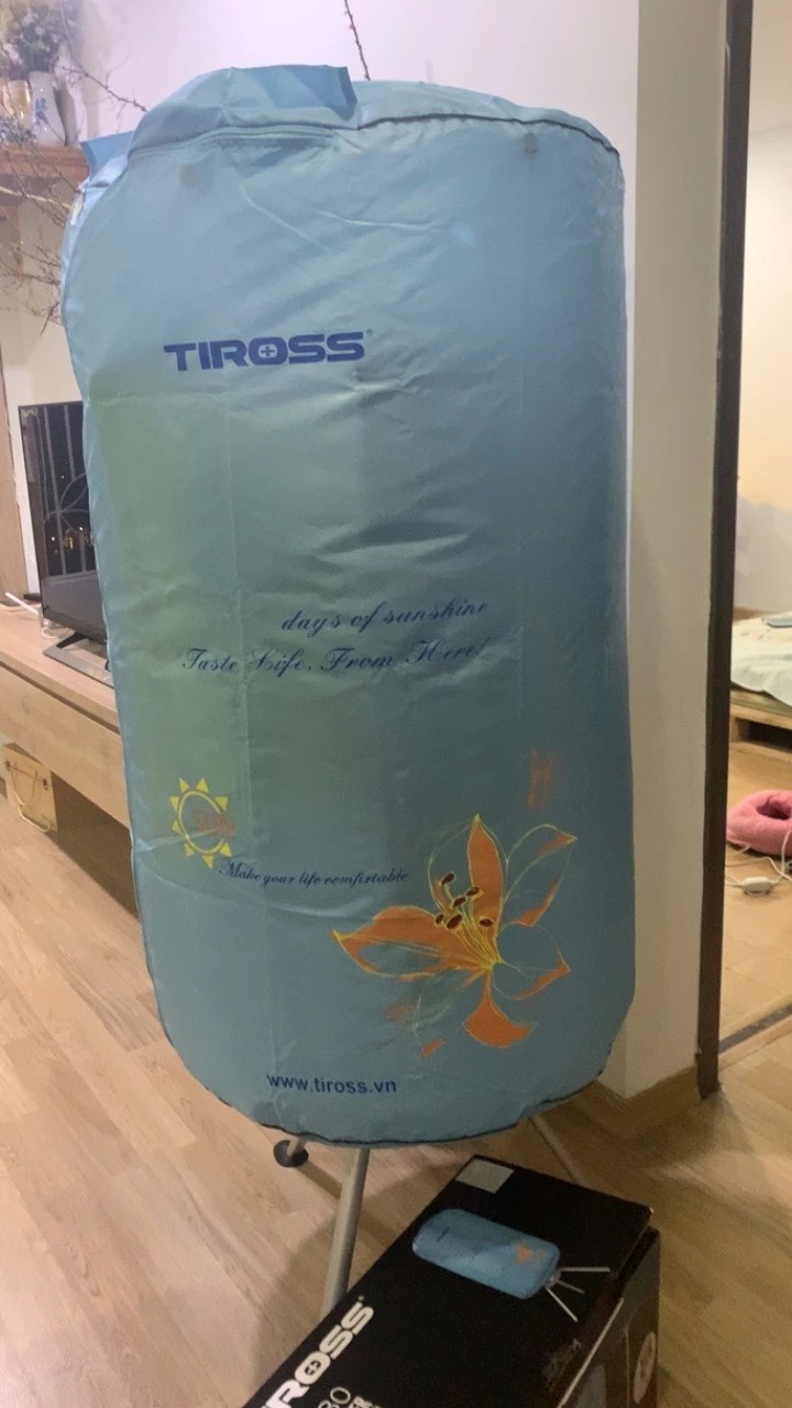 Tủ Sấy Quần Áo Tiross TS880 - Thiết Kế Tròn, Công Nghệ Nhiệt Hiện Đại, Sấy Nhanh, Bảo Vệ Vải, Phù Hợp Căn Hộ Nhỏ, Tối Đa 10kg