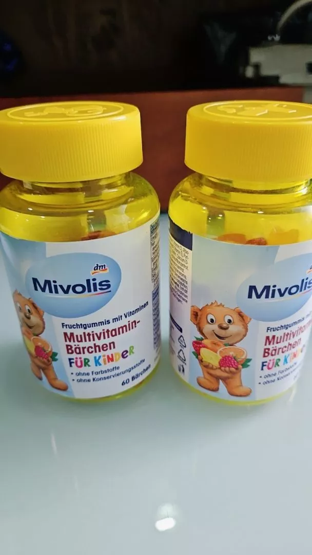 Kẹo Gấu Mivolis Bổ Sung Vitamin Cho Bé - Hỗ Trợ Ăn Ngon Miệng và Tăng Cường Sức Đề Kháng - Kẹo Dinh Dưỡng Thiên Nhiên