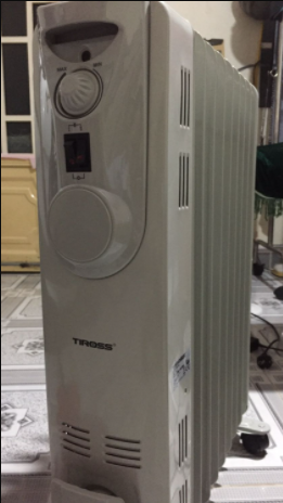 Máy Sưởi Dầu Tiross TS923 9 Thanh Nhiệt 2200W - Sưởi Ấm Nhanh, Điều Chỉnh Nhiệt Độ Thông Minh, Thiết Kế Nhỏ Gọn, Tiết Kiệm Điện