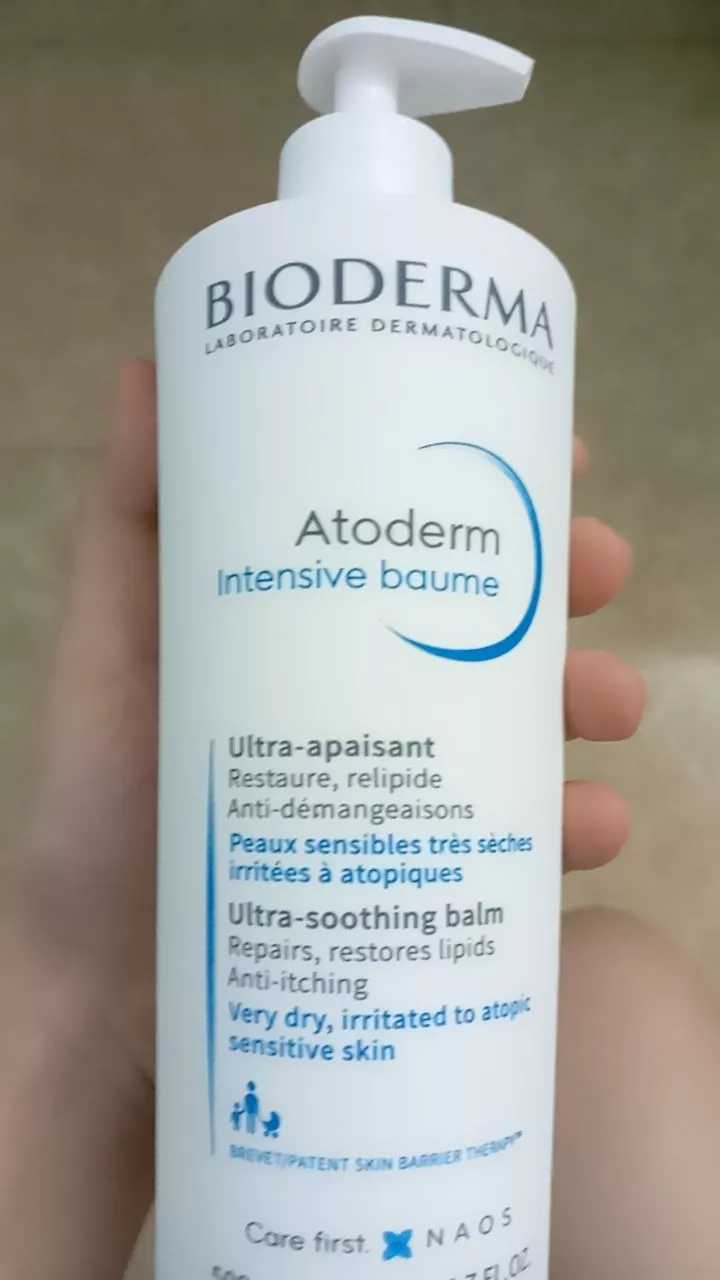 Kem Dưỡng Ẩm Bioderma Atoderm Intensive Baume Cho Da Khô - Dưỡng Ẩm Dịu Nhẹ, Hỗ Trợ Làm Dịu Ngứa, 75ml & 500ml