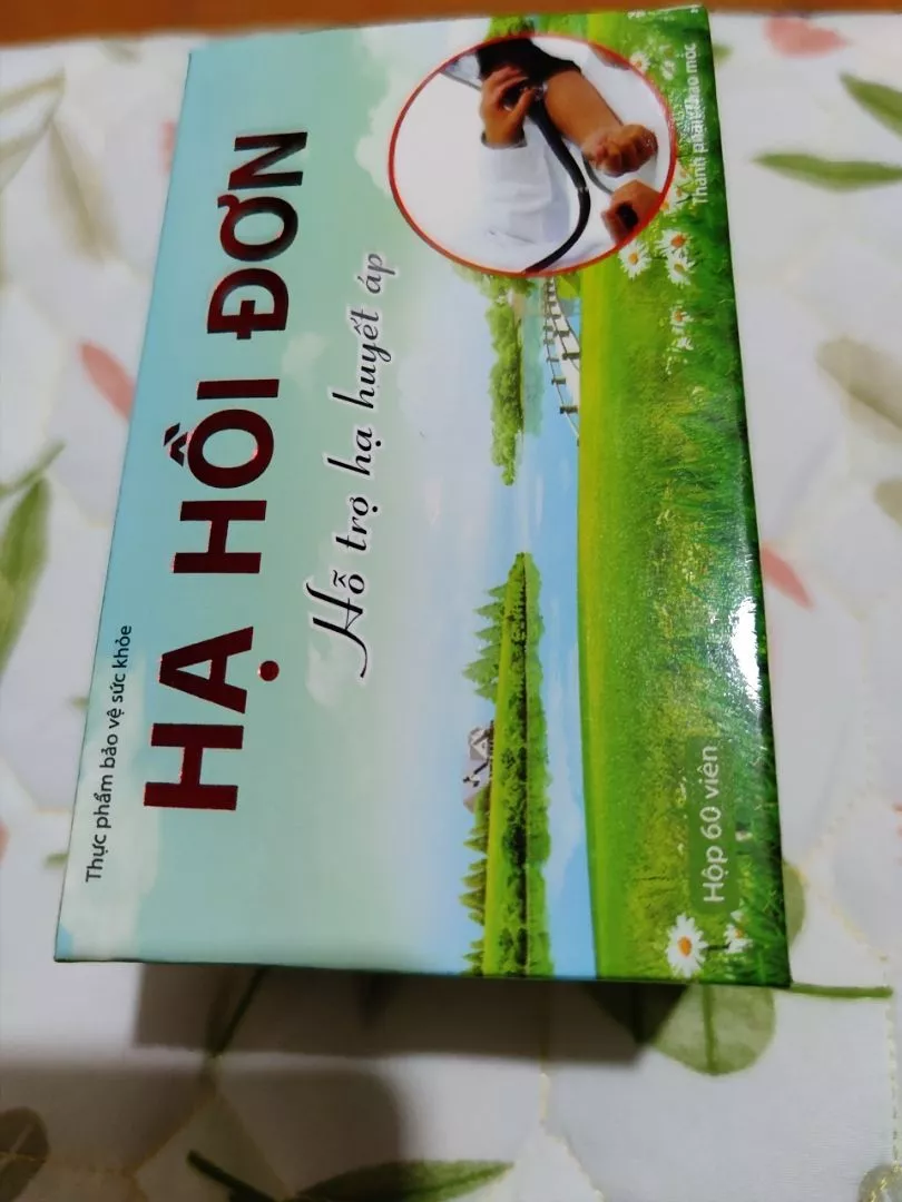 Viên Uống Hạ Hồi Đơn Hỗ Trợ Ổn Định Huyết Áp (hộp/60viên)