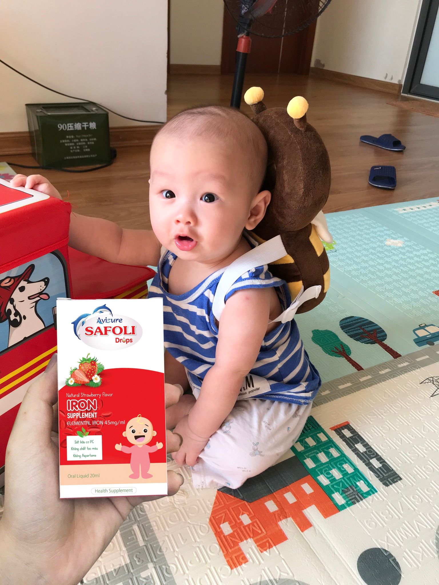 Avisure Safoli Drop - Bổ Sung Sắt Hữu Cơ Dạng Nhỏ Giọt Cho Bé - Giúp Trẻ Tăng Cân, Phòng Ngừa Thiếu Sắt, Dễ Uống