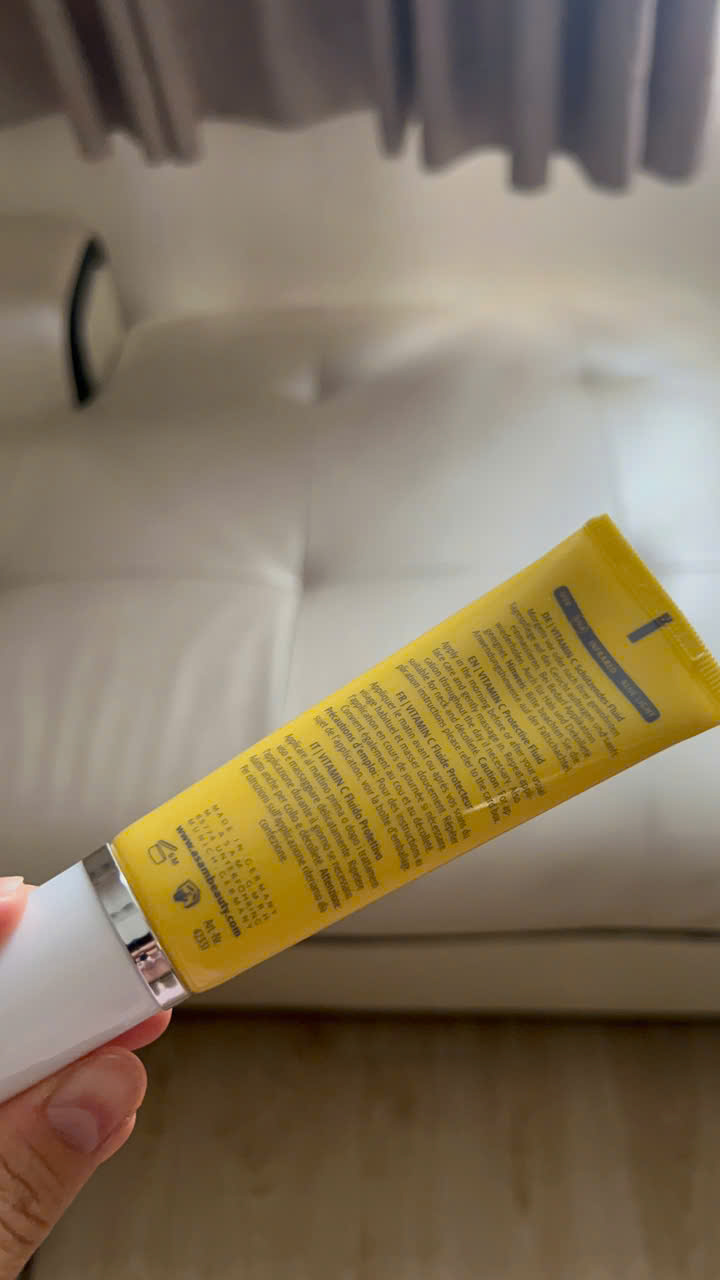 Kem Chống Nắng M.Asam Vitamin C Protect Protective Fluid SPF 30 - Dưỡng Sáng Da, Bảo Vệ Da khỏi Tia UVA/UVB 50ml