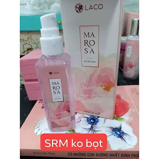 Sữa Rửa Mặt Marosa Laco 100ml - Gel Làm Sạch Da Tự Nhiên, Dưỡng Ẩm Mịn Màng, Phù Hợp Với Mọi Loại Da