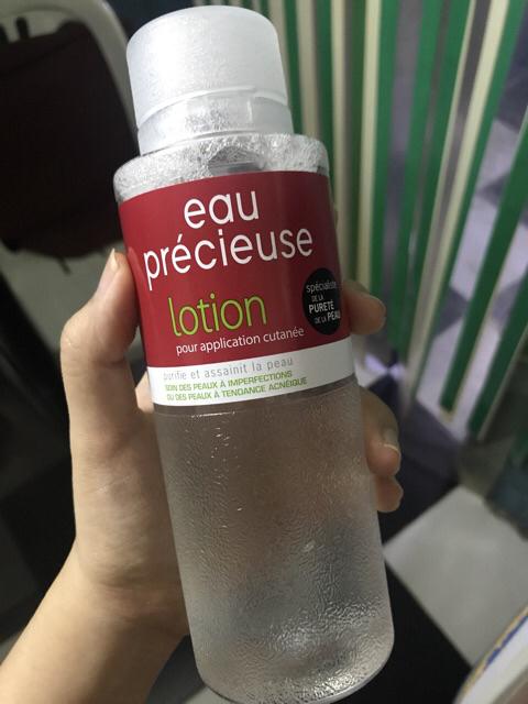 Nước Hoa Hồng Kiểm Soát Dầu Mụn Eau Precieuse 375ml - Toner Pháp Hỗ Trợ Cân Bằng Độ Ẩm, Giảm Mụn Hiệu Quả