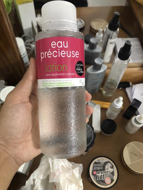 Nước Hoa Hồng Kiểm Soát Dầu Mụn Eau Precieuse 375ml - Toner Pháp Hỗ Trợ Cân Bằng Độ Ẩm, Giảm Mụn Hiệu Quả