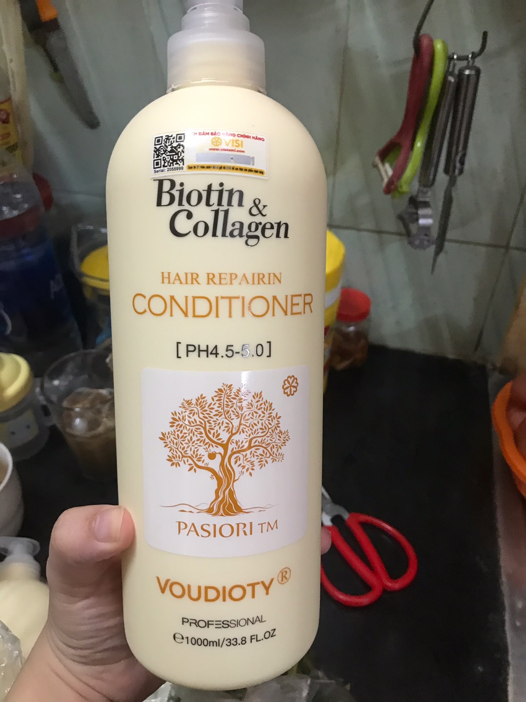 Dầu Gội Xả Suôn Mượt Tóc Biotin & Collagen Vàng - Chăm Sóc Tóc Khô, Phục Hồi Hư Tổn, Giúp Tóc Mềm Mượt, Bóng Đẹp