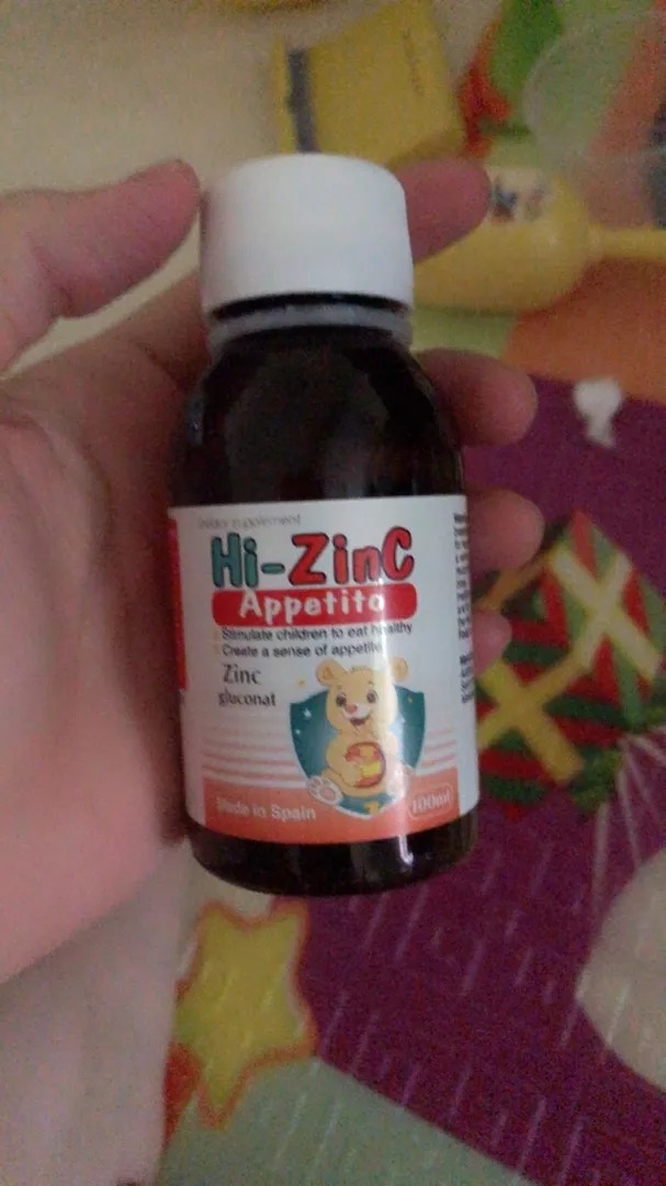 Kẽm Hữu Cơ Cho Bé Hi Zinc Appetito 100ml - Siro Ngon Miệng Tăng Cường Chức Năng Ăn Uống và Phục Hồi Sức Khỏe