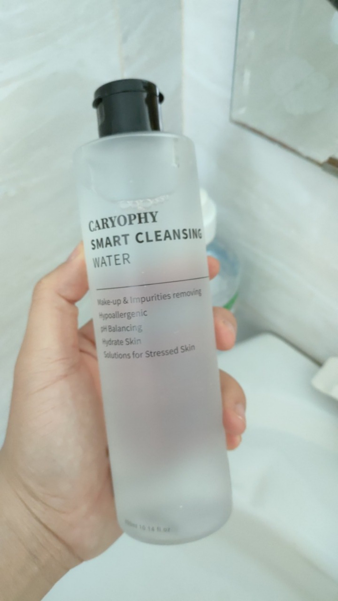 Nước Tẩy Trang Thông Minh Caryophy Smart Cleansing Water - Không Cồn, Dịu Nhẹ, 5 Tính Năng Chăm Sóc Da Cho Da Nhạy Cảm Và Da Mụn