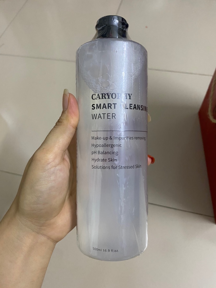 Nước Tẩy Trang Thông Minh Caryophy Smart Cleansing Water - Không Cồn, Dịu Nhẹ, 5 Tính Năng Chăm Sóc Da Cho Da Nhạy Cảm Và Da Mụn
