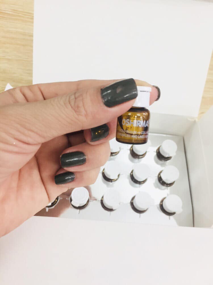Serum Oshirma Epidermal Factor - Chống lão hóa, làm mờ nếp nhăn và cung cấp độ ẩm cho mọi loại da, 15 chai nhỏ gọn tiện dụng