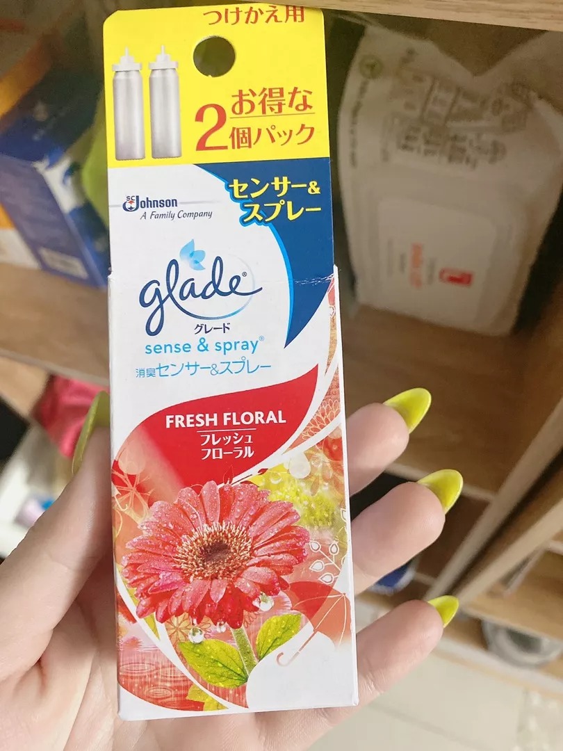 Tinh Dầu Thay Thế Máy Xịt Thơm Phòng Glade Nhật Bản - Hương Chanh, Hoa, Hoa Hồng & Táo - Không Độc Hại, Lưu Giữ Hương Lâu