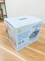 Máy Tiệt Trùng Moaz Bebe MB-005 - Đa Chức Năng Tiệt Trùng, Sấy Khô & Hâm Sữa - Đồ Dùng Thông Minh Cho Mẹ và Bé