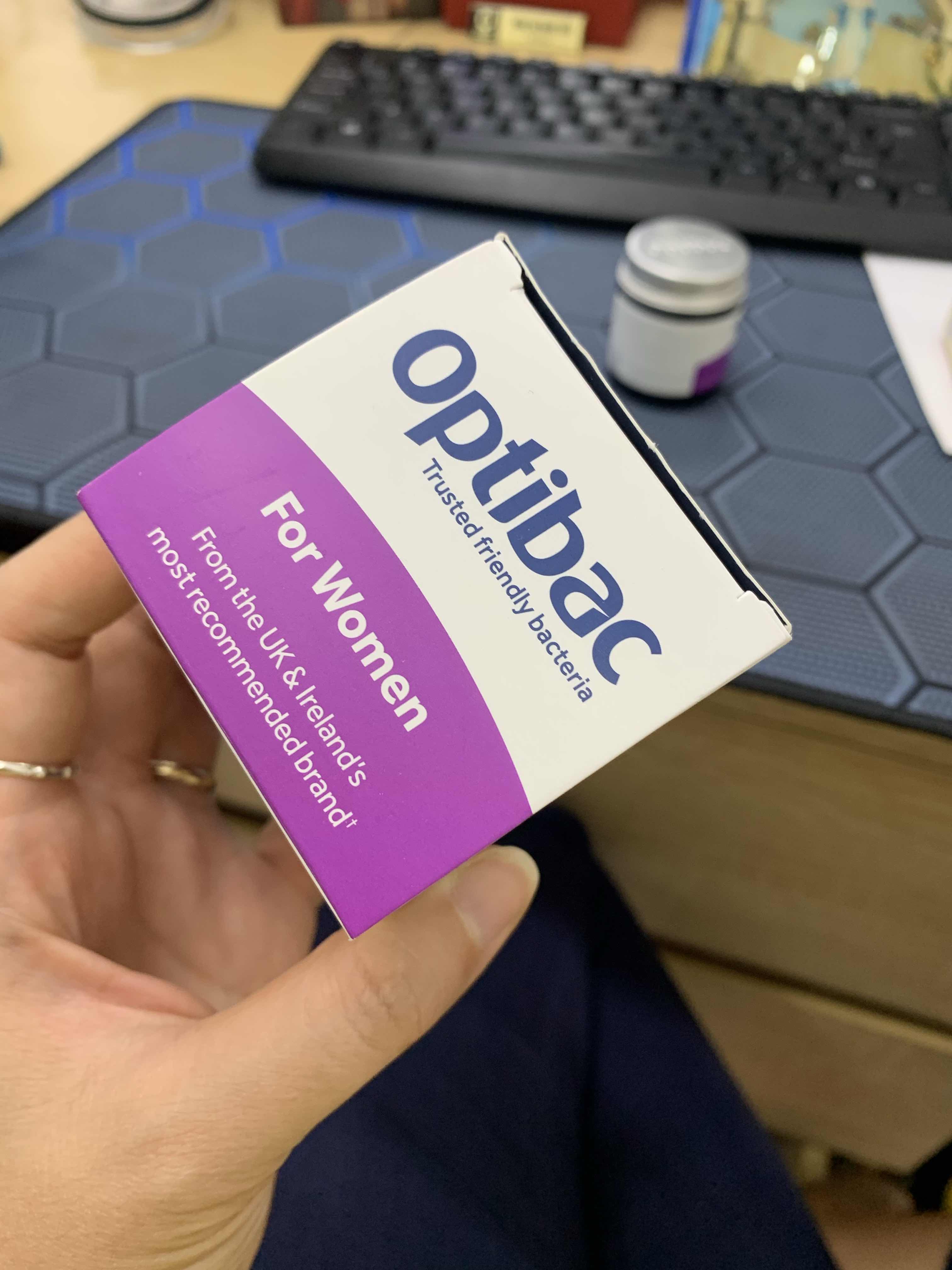 Men Vi Sinh OptiBac Probiotics Tím Chính Hãng Từ Anh - Hỗ Trợ Sức Khỏe Phụ Khoa Cho Nữ
