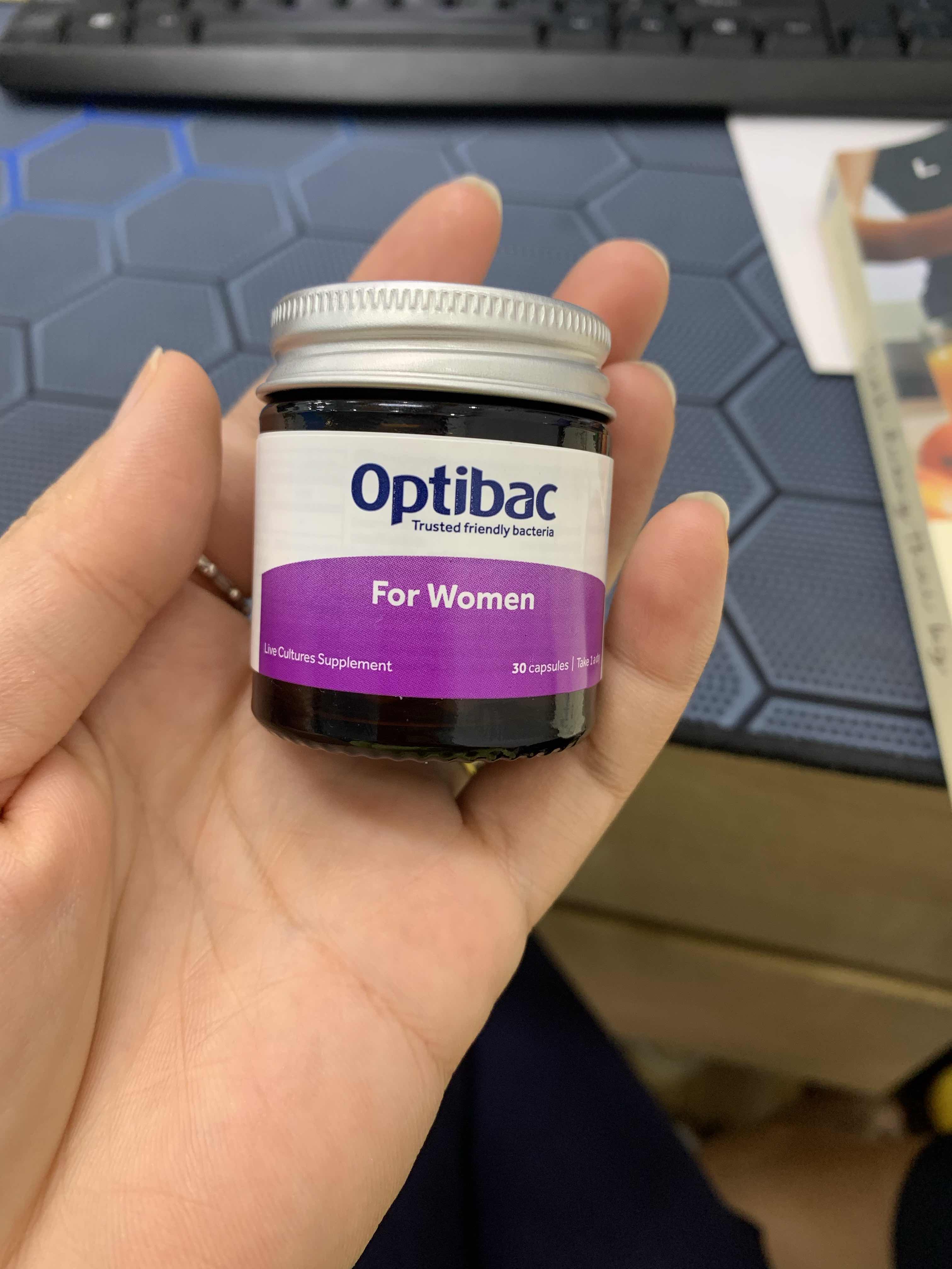 Men Vi Sinh OptiBac Probiotics Tím Chính Hãng Từ Anh - Hỗ Trợ Sức Khỏe Phụ Khoa Cho Nữ