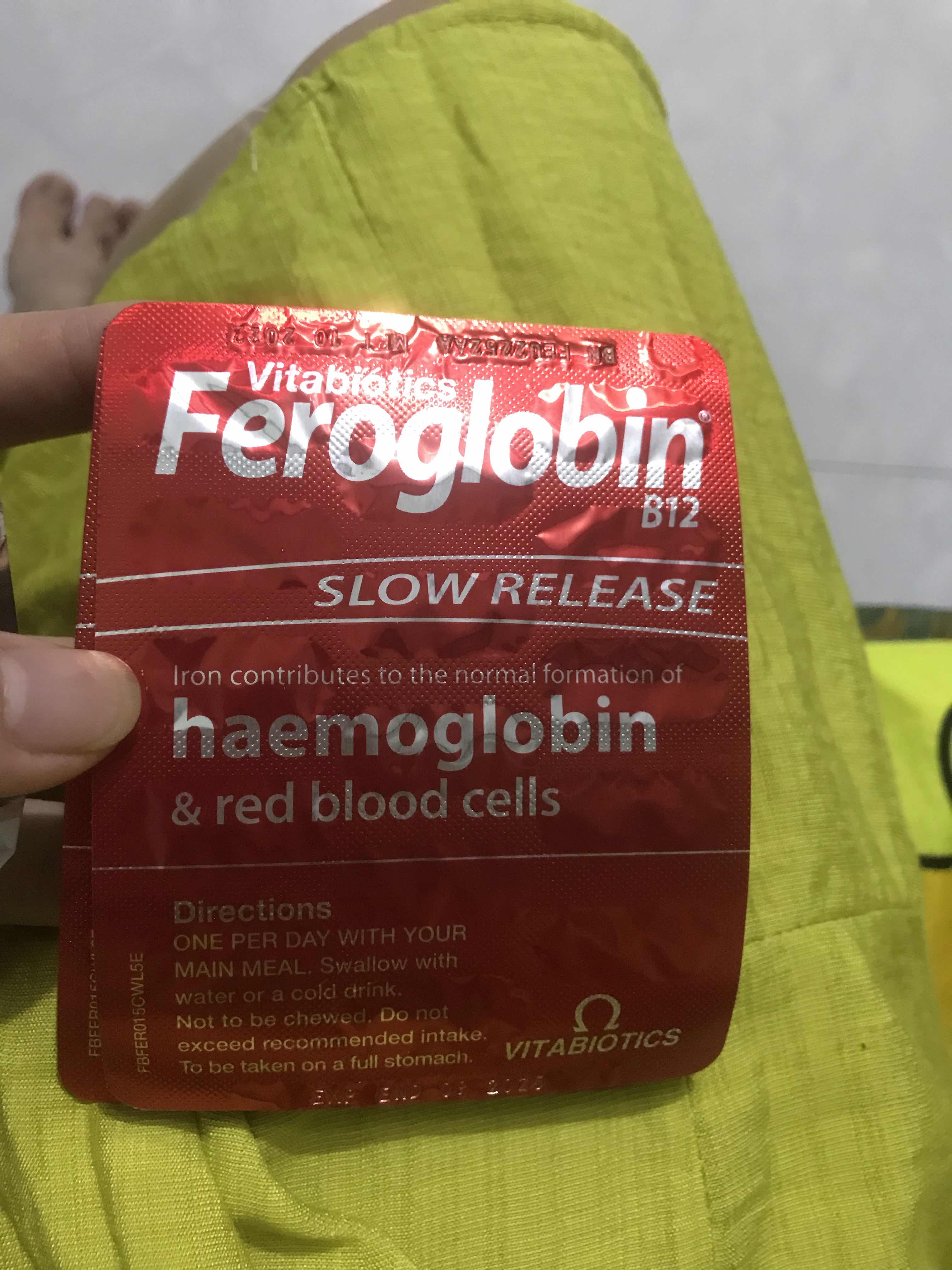 Viên Sắt Feroglobin B12 - Bổ Máu An Toàn, Tăng Cường Sức Khỏe và Khả Năng Hấp Thụ Dinh Dưỡng - Hộp 30 Viên