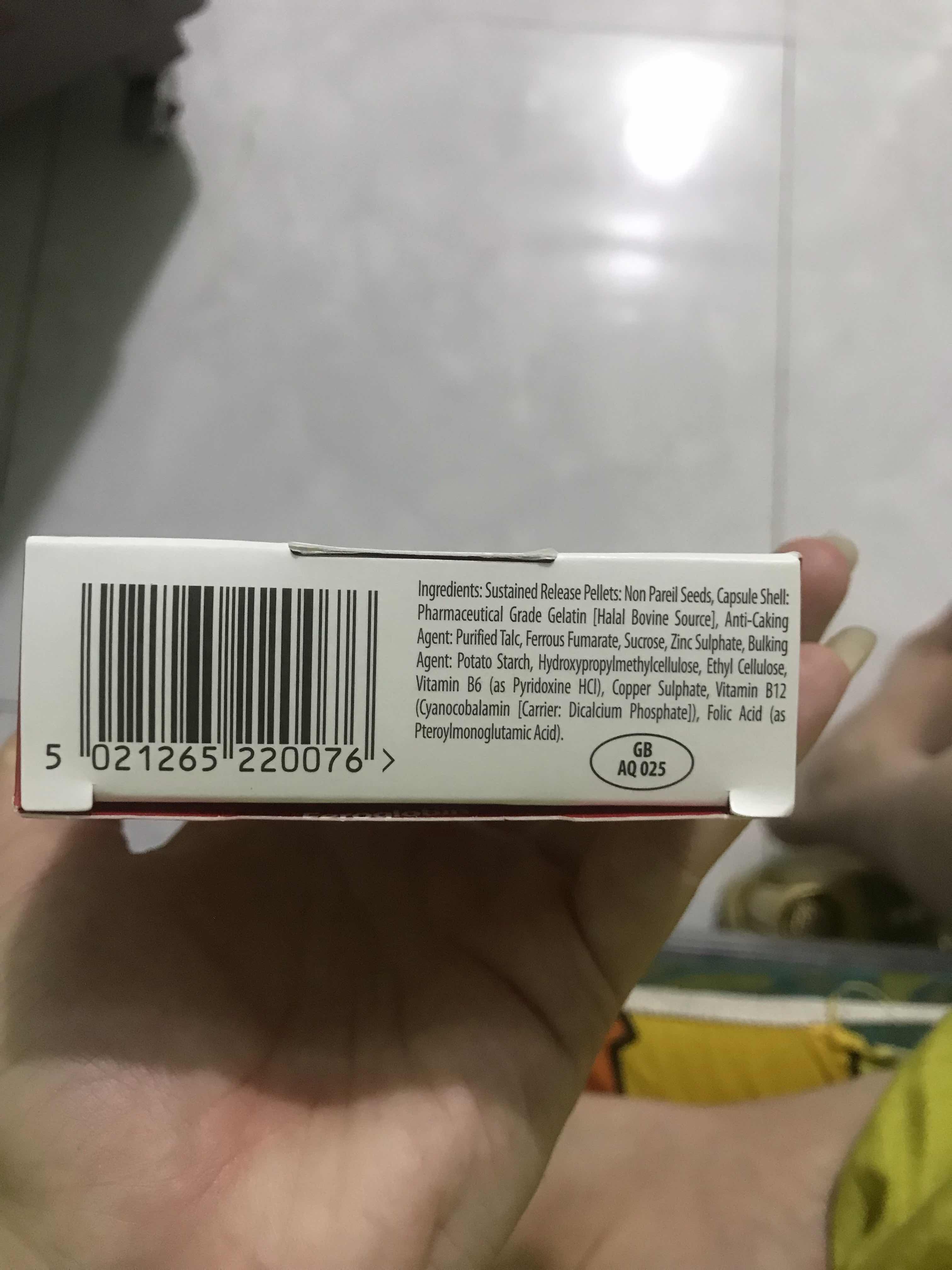 Viên Sắt Feroglobin B12 - Bổ Máu An Toàn, Tăng Cường Sức Khỏe và Khả Năng Hấp Thụ Dinh Dưỡng - Hộp 30 Viên