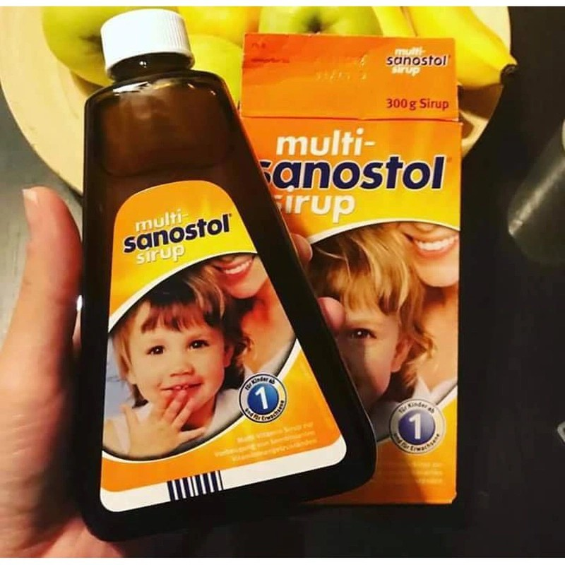 Vitamin Tổng Hợp Sanostol Siro Số 1 Cho Trẻ 1-3 Tuổi - Hỗ Trợ Biếng Ăn, Phát Triển Toàn Diện Bền Vững, Giàu Vitamin Và Khoáng Chất