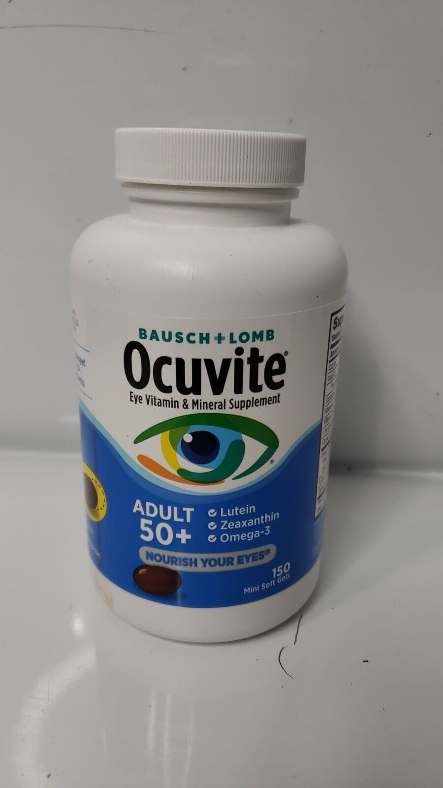 Viên Uống Bổ Mắt Ocuvite Adult 50+ Mỹ - Hỗ Trợ Thị Lực, Giảm Mỏi Mắt Cho Người Trên 50 Tuổi, Chứa Lutein & Omega-3
