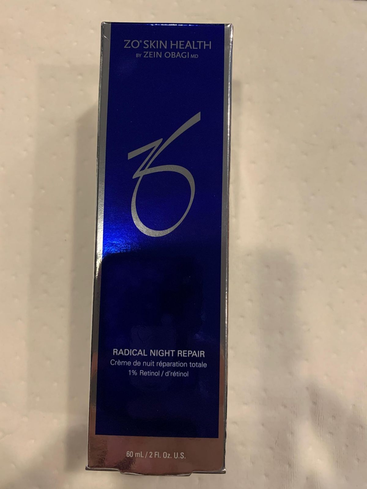 Kem Dưỡng Da Ban Đêm ZO Skin Health Radical Night Repair 1% Retinol - Chăm Sóc Da Sáng Mịn, Giảm Nếp Nhăn, Tái Tạo Da 60ml