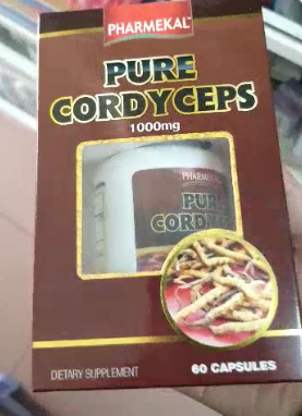 Đông trùng hạ thảo Pharmekal Pure Cordyceps 1000mg - Viên uống tăng cường đề kháng, phục hồi sức khỏe, chính hãng Mỹ