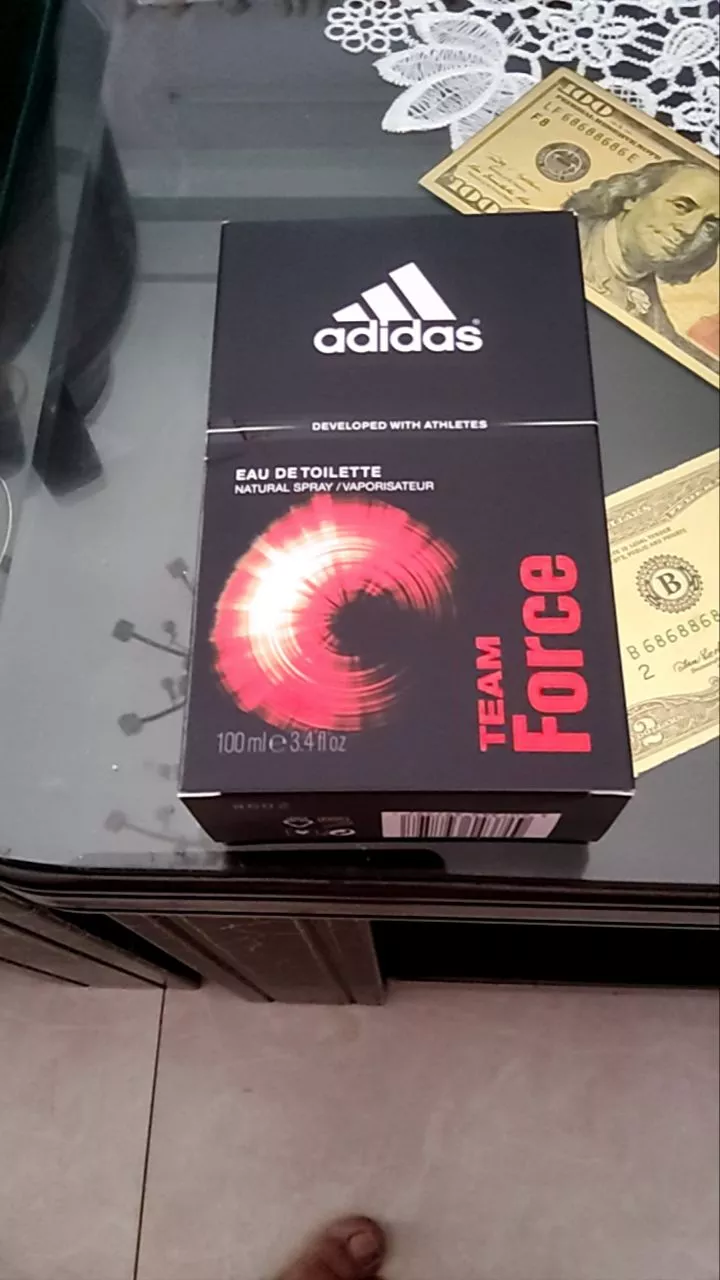 Nước Hoa Adidas Team Force Eau De Toilette 100ml - Hương Hoa Lài, Cam Quýt, Gỗ, Mạnh Mẽ và Năng Động Dành Cho Nam