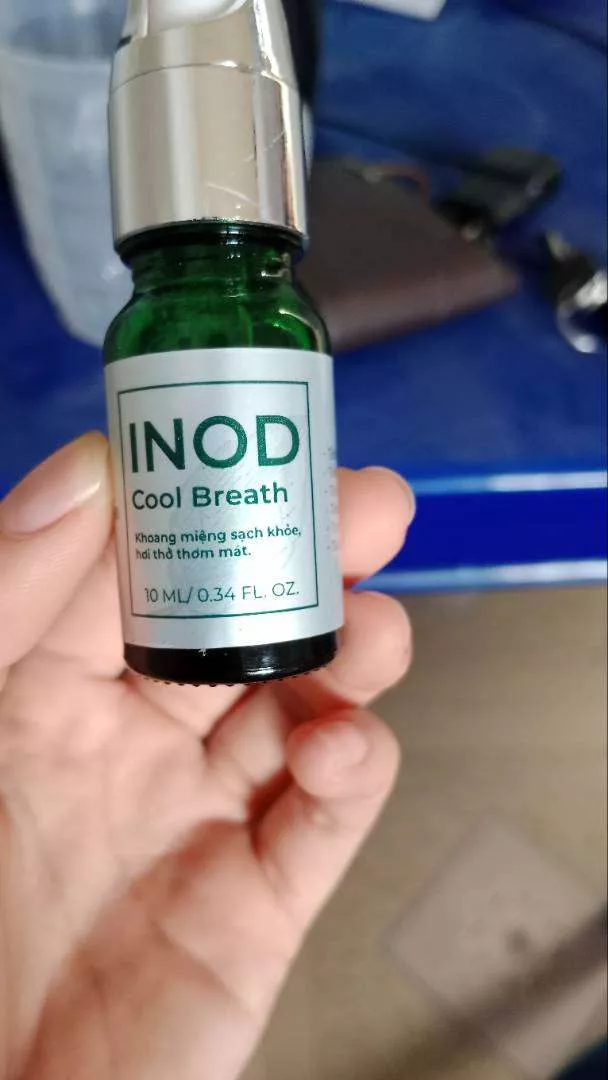 Tinh Dầu Khử Mùi Hôi Miệng INOD Cool Breath Huyền Phi - Hỗ Trợ Thư Giãn Hơi Thở Từ Nguyên Liệu Thiên Nhiên 10ml