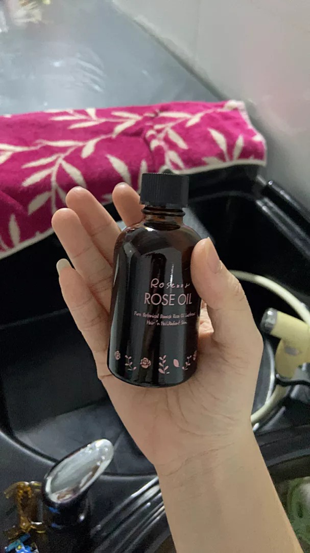 Tinh Dầu Hoa Hồng Phục Hồi Da Tóc Botanical Rose Oil Nhật Bản - Chăm Sóc Da Mềm Mại và Dưỡng Tóc Chắc Khỏe 60ml